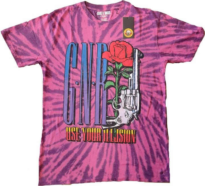 Universal Textiles Unisex Adult UYI Pistol Tie Dye T-Shirt