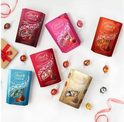 Image du produit Lindt Boules Lindor Framboise & Crème (200 g)