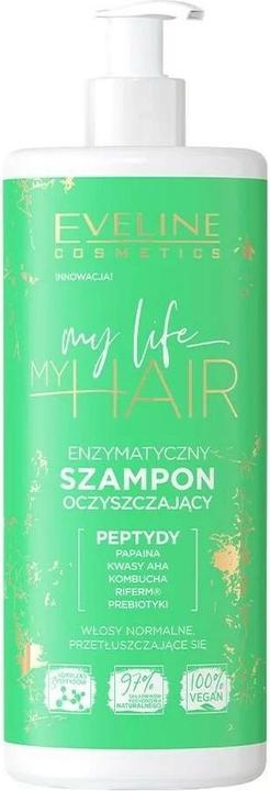 Produktbild Eveline My Life My Hair Enzyme Cleansing Shampoo 400Ml (400 ml, Flüssiges Shampoo)