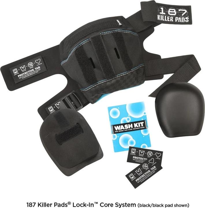 Produktbild 187 Killer Pads Pro Derby Knee Pads (XS, Knieschoner, Ellbogenschoner, Einzelstück)