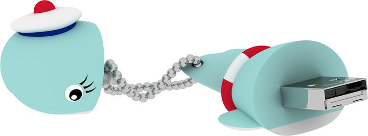 Produktbild Emtec M337 Sailor Whale (16 GB, USB-A)