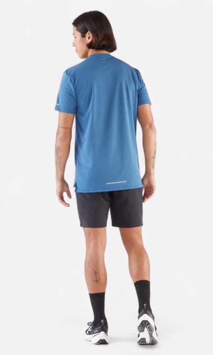 Actual product image Kiprun Run 500 Men's Breathable Running T-shirt - Blue (L)