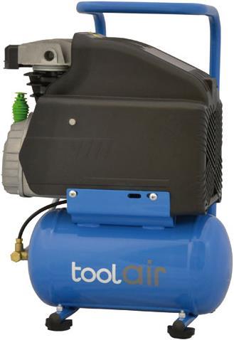 Toolair Compressor 230 Volt, tank 6lt, 230 lt./min