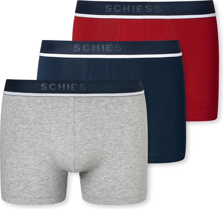 Schiesser Boxershorts (S, 3er Pack)