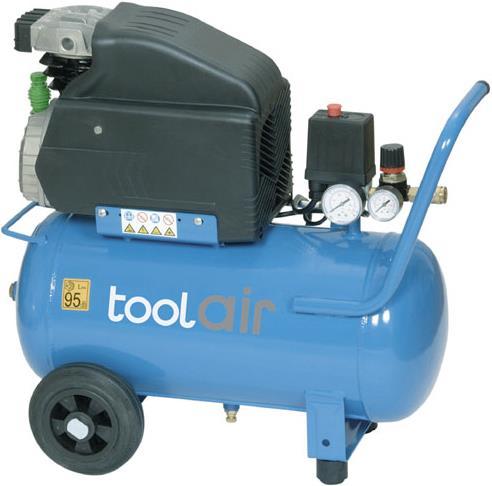 Toolair Kompressor 230 Volt, Tank 24lt, 230 lt./min (8 Bar, 24 l)