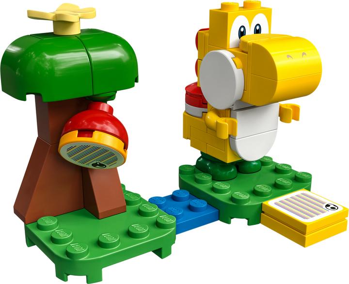 Actual product image LEGO Fruit tree of the yellow Yoshi (30509, LEGO Super Mario)
