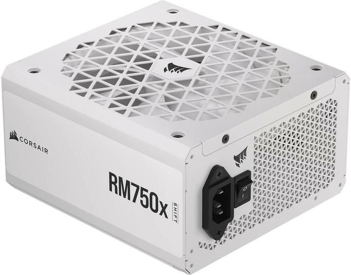 Corsair RMx Shift White Series, RM750x Shift White, 750 Watt, 80 PLUS GOLD Certified, Fully Modular Power Su (750 W)