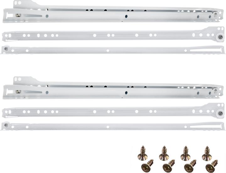 Actual product image Helpmate Rollschubführung 450 mm, Teilauszug, 2 Paar