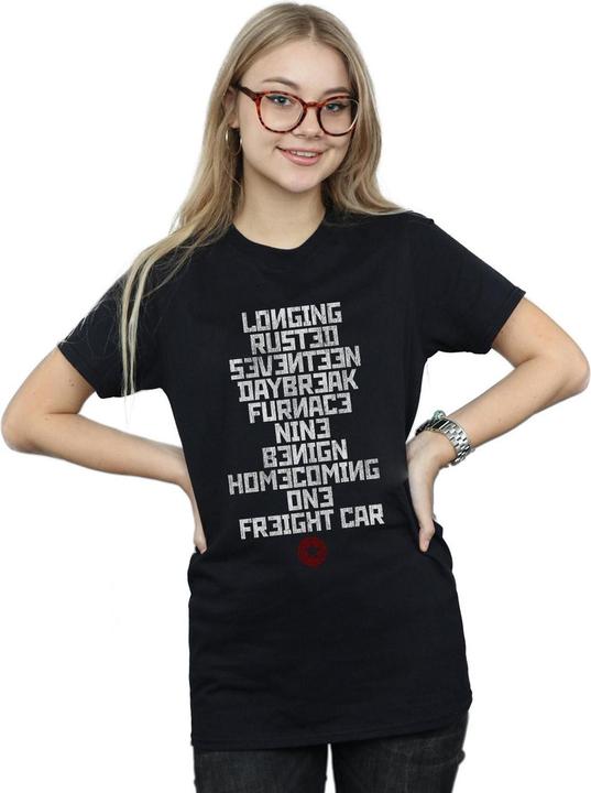Immagine prodotto Winter Soldier Trigger Words Maglietta Ampia Donna (L)