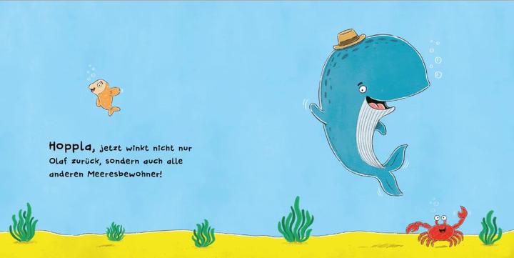 Produktbild Wink dem Wal - Ein Mitmachbuch (Deutsch)