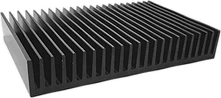 Actual product image Rs Pro ABL Components 100 heat sinks for universal square aluminium 0.39°C/W, 150mm x 150mm x 25mm