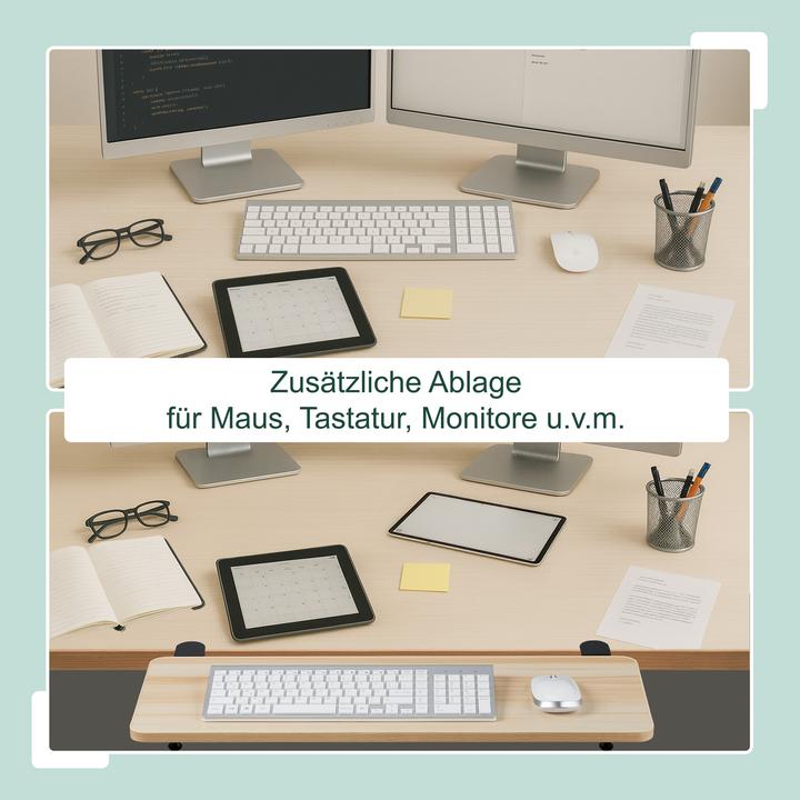 Productafbeelding Relaxdays Schreibtischverlängerung zum Anklemmen