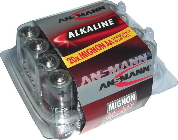 Image du produit Ansmann LR6 Mignon (20 pcs, AA)