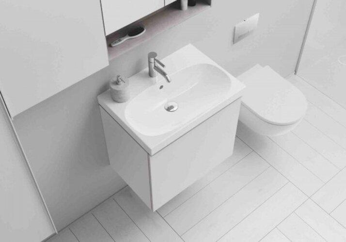 Produktbild Geberit Waschtisch Acanto 60 cm wei 500620012 (480 mm, 600 mm)