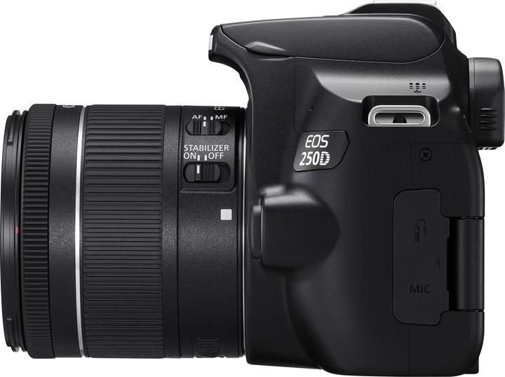 Actual product image Canon EOS 250D (18 - 55 mm, 24.10 Mpx, APS-C / DX)