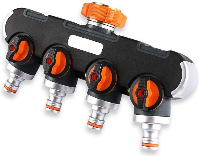 Image du produit Hermex 4-Wege-Wasserverteiler (Distributeur 4 voies, 19.05 mm)