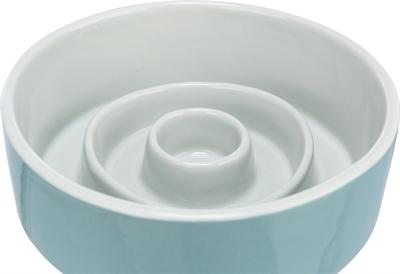 Actual product image Trixie Slow Feeding, ceramic bowl for one dog (0.45 l)