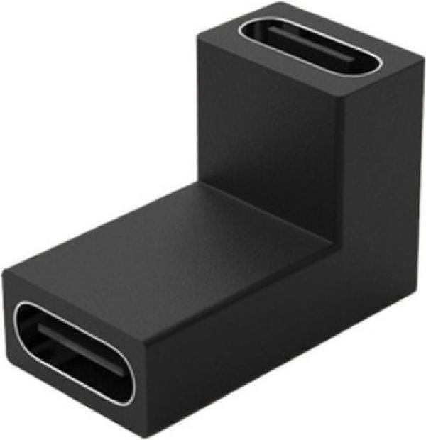 Actual product image PowerGuard USB-C 90 degree connection coupling angled (USB 3.1)