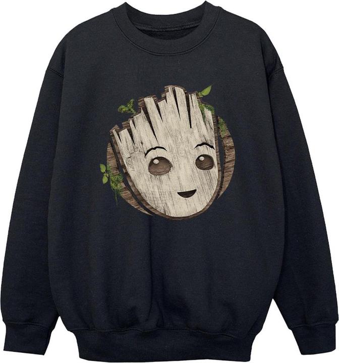 Produktbild I Am Groot Wooden Head Sweatshirt Jungen (128)