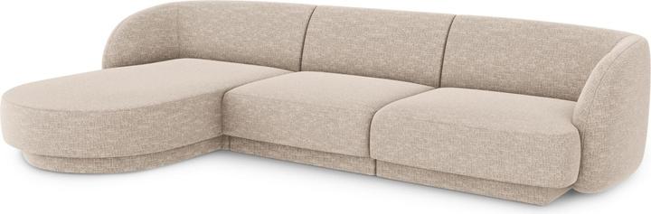Actual product image Micadoni Left Corner Sofa, "Miley", 4 Seats, 255x156x70Made in Europe (Corner sofa)