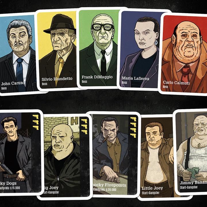 Produktbild Hard Boiled Games La Cosa Nostra - Kartenspiel (Deutsch)