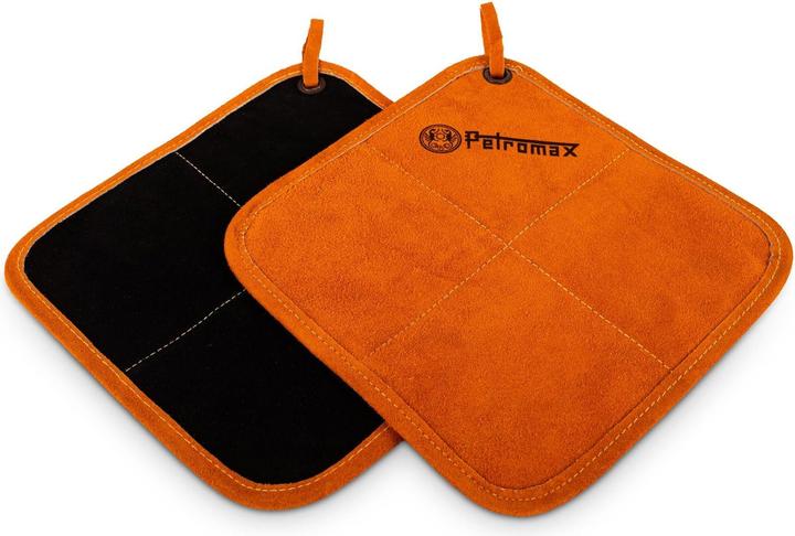 Petromax Aramid Pro 300 pot holder (2 pieces) (Aramid, Leather)