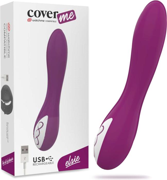 Actual product image Coverme G-spot vibrator "Elsie" Bluetooth compatible