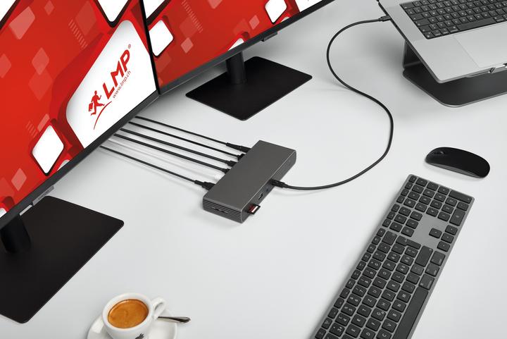 Actual product image LMP ThunderDock (USB-C, 10 Ports)