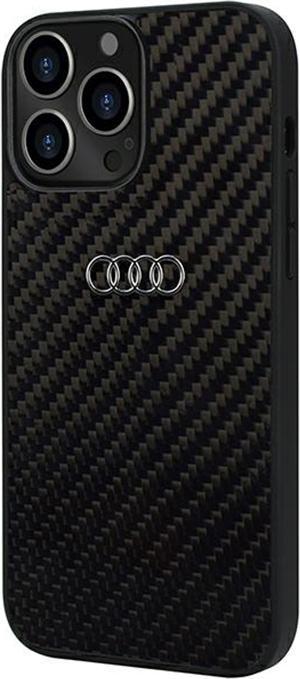 Immagine prodotto Audi Custodia rigida in fibra di carbonio per iPhone 13 Pro Max 6,7" AU-TPUPCIP13PM-R8/D2-BK (Apple iPhone 13 Pro Max)