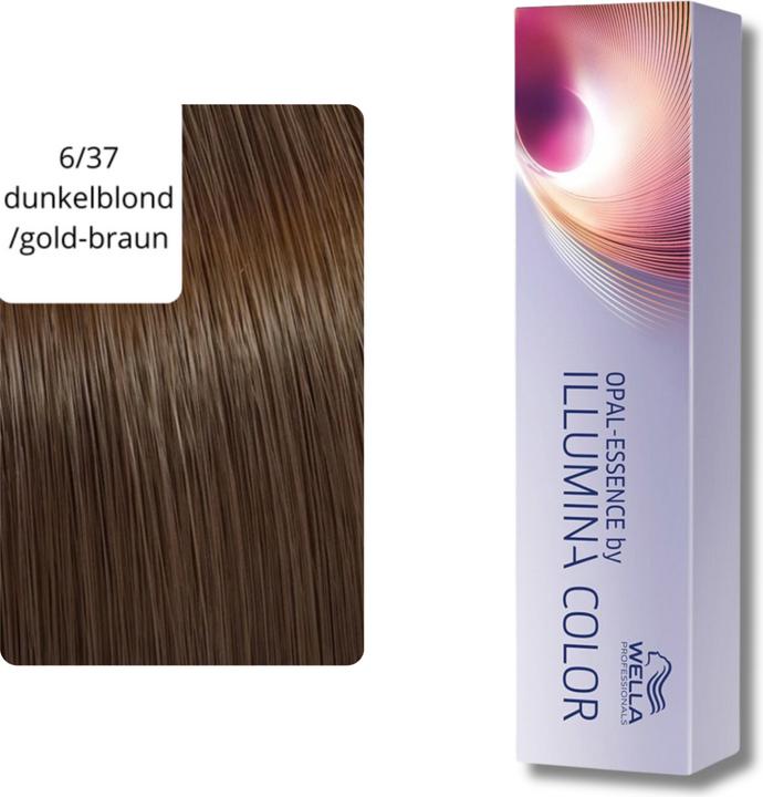 Actual product image Wella Illumina Color (Blond, Brown, Gold)