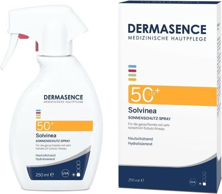 Dermasence Solvinea Spray SPF50+ (Sun spray, SPF 50+, 250 ml)