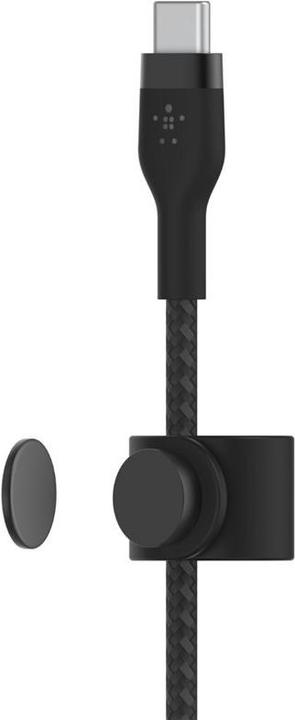 Productafbeelding Belkin USB-C naar USB-C Gevlochten Silicone 1m Tweeling (1 m, USB 2.0, 60 W)