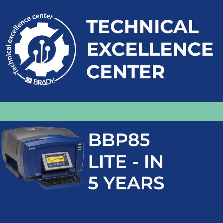 Produktbild Brady Service contract BBP85 Lite
