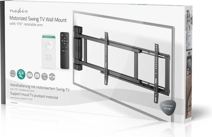 Produktbild Nedis Motorisierte TV-Wandhalterung (Wand, 75", 50 kg)