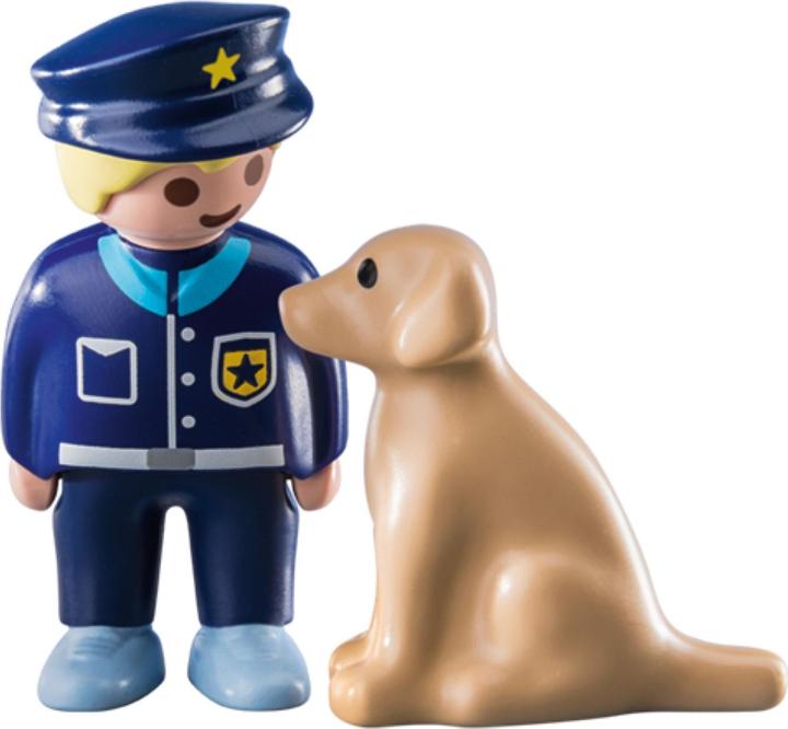 Actual product image Playmobil Policeman with dog (70408, Playmobil 1.2.3)