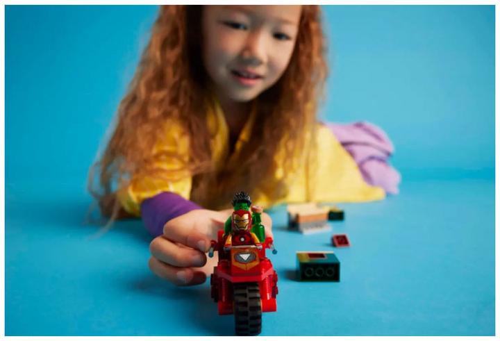 Produktbild LEGO Iron Man mit Bike und der Hulk (76287, LEGO Marvel)