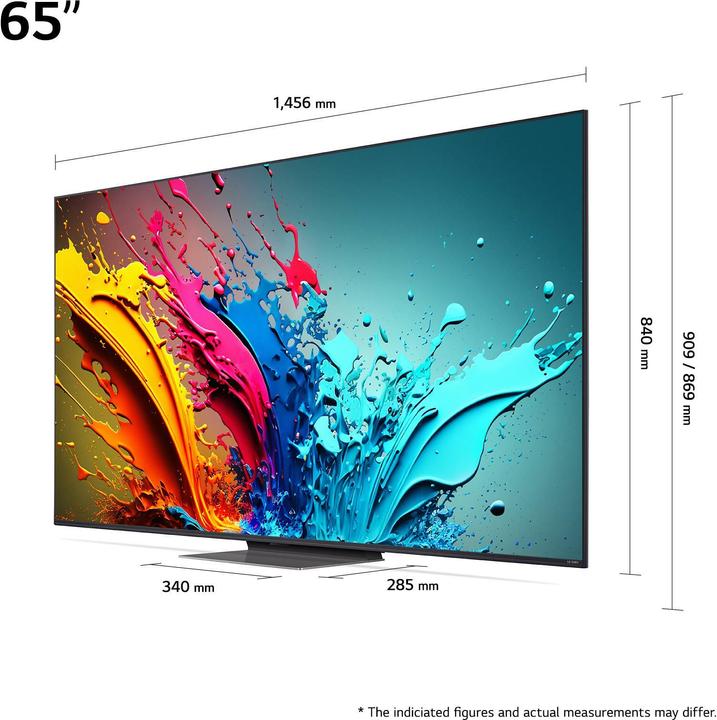 Actual product image LG 65QNED87T6B (65", QNED87, QNED, 4K, 2024)