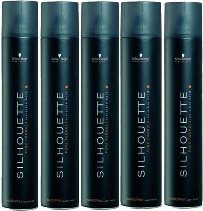 Schwarzkopf Professional 10x Schwarzkopf Silhouette Super Hold Spray 500 ml (500 ml)