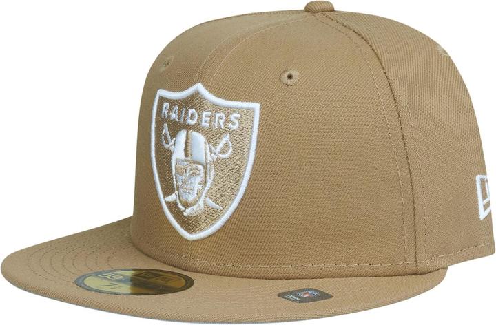 New Era 59Fifty Fitted Cap - Las Vegas Raiders khaki - 7 1/4 (7 1/4)