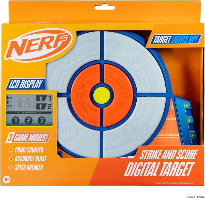 Actual product image Nerf Digital target