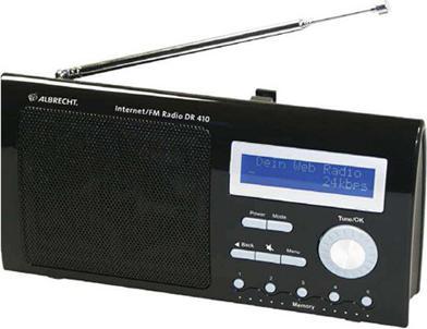 Albrecht DR-410, UKW-/WLAN Internetradio, tragbar