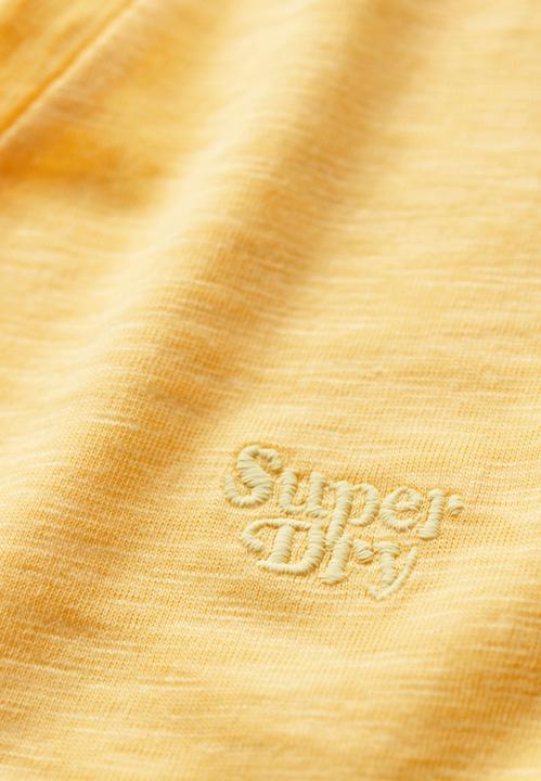 Immagine prodotto Superdry Strukturiertes T-Shirt mit V-Ausschnitt und Stickerei