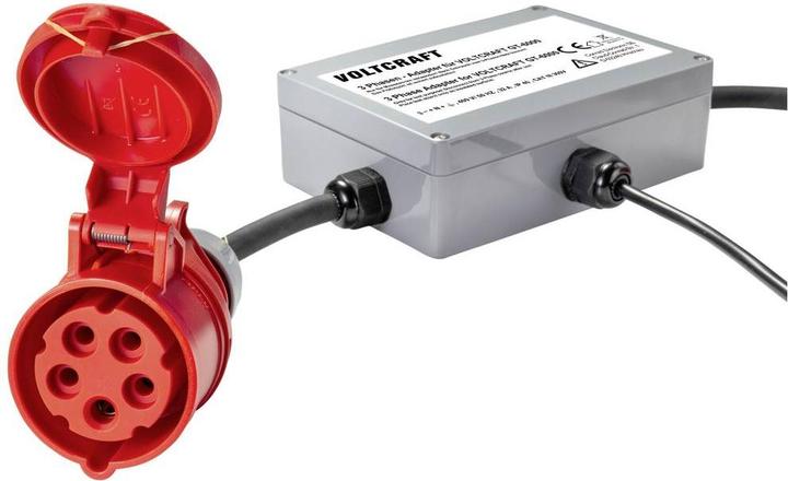 Actual product image Voltcraft VC GT 6001 32A Adapter plug measuring adapter 3-phase CEE 32 A 1 pc. (Adapter)