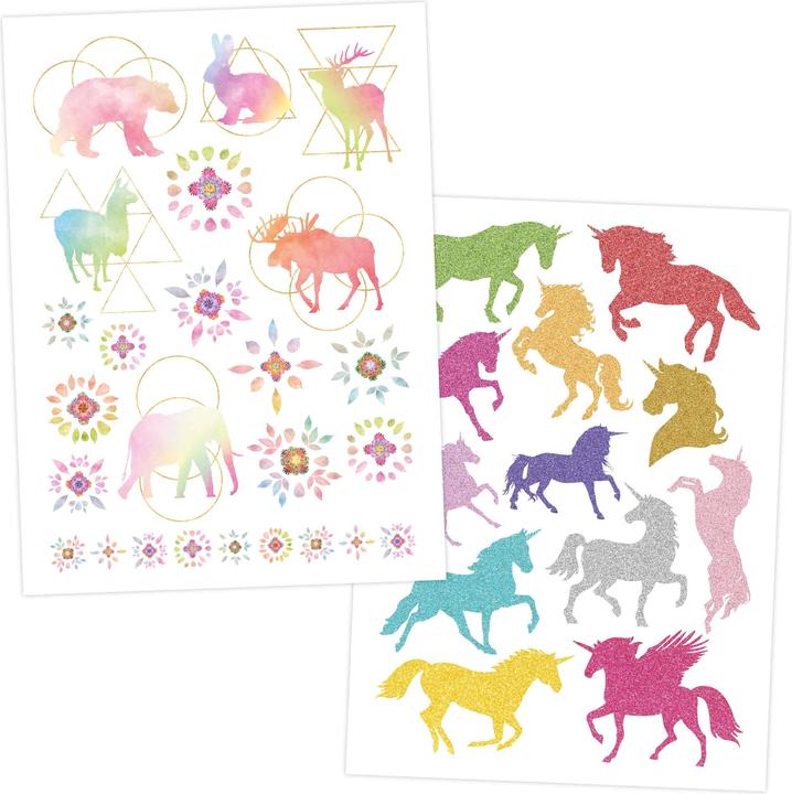 Image du produit Papierdrachen Kit de tatouage métallique