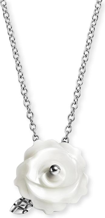 Engelsrufer Collier Rose (925er Silber, Farbstein, 40 - 44 cm)