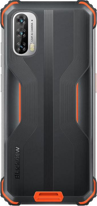 Image du produit Blackview BV7100 13000 mAh 6/128 GB Orange (Orange) Smartphone (128 Go, Orange, Noir, 6.58", Double SIM, 12 Mpx, 4G)