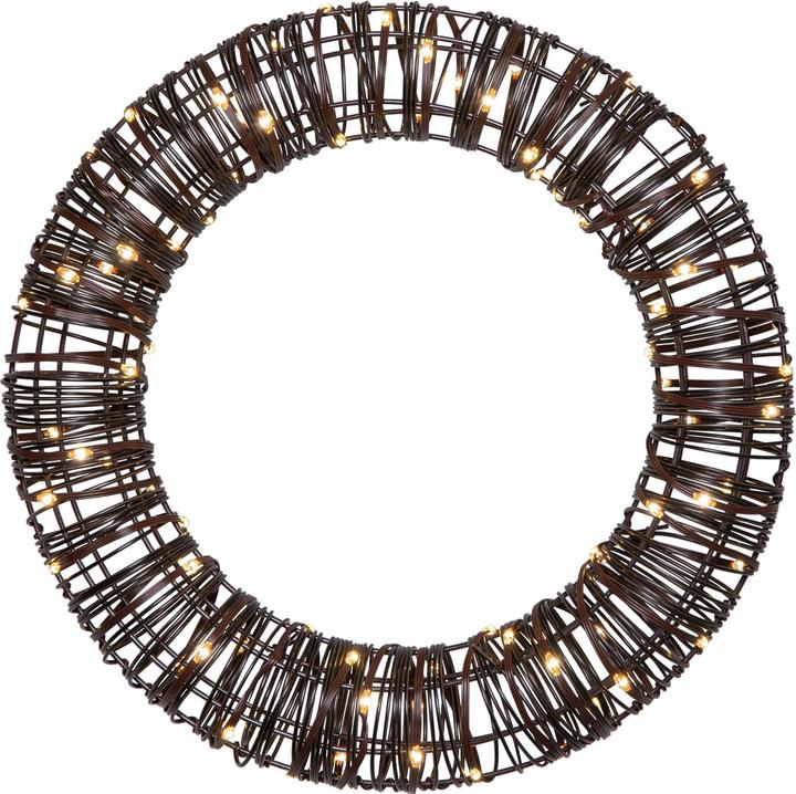 Star Trading LED-Kranz Vicke Wreath, Warmweiss (1 x)