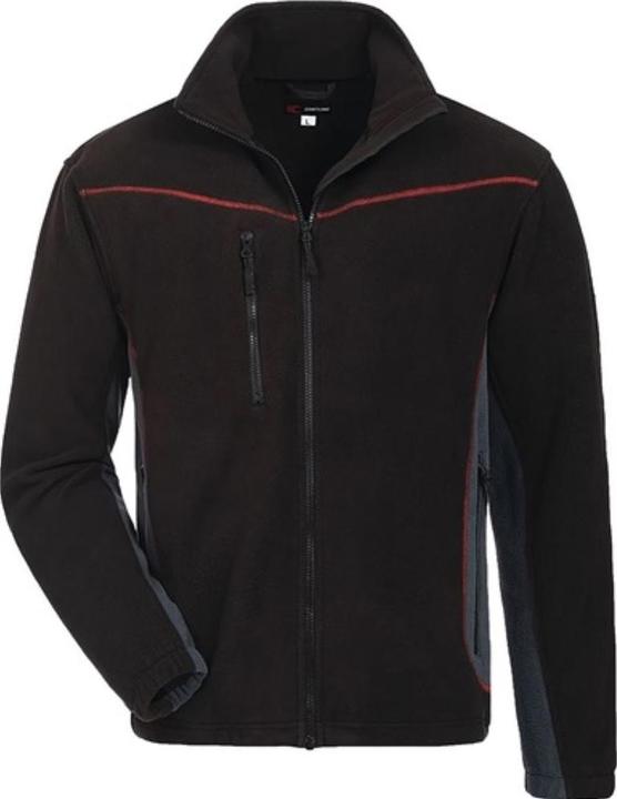 Actual product image Craftland Fleece jacket Bekasine size XXL black/grey (XXL)