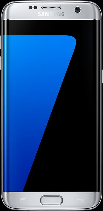 Samsung Galaxy S7 edge (32 GB, Silver Titanium, 5.50", Hybrid Dual SIM, 12 Mpx, 4G)