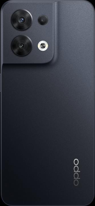 Actual product image OPPO Reno 8 (256 GB, Shimmer Black, 6.43", Dual SIM, 50 Mpx, 5G)